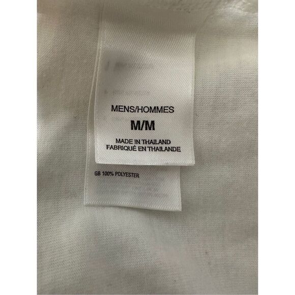 North Face men’s white vapor wick crewneck short sleeve t-shirt size M #18-1932 - Picture 5 of 7